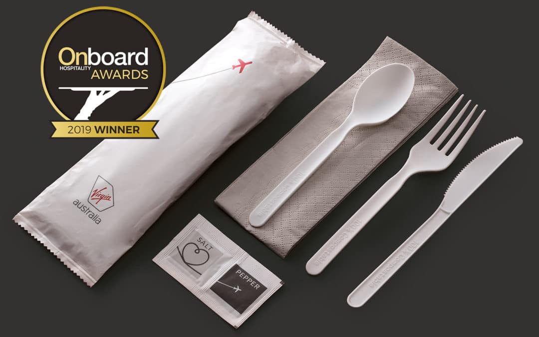 Virgin Australia Compostable Cutlery Pack